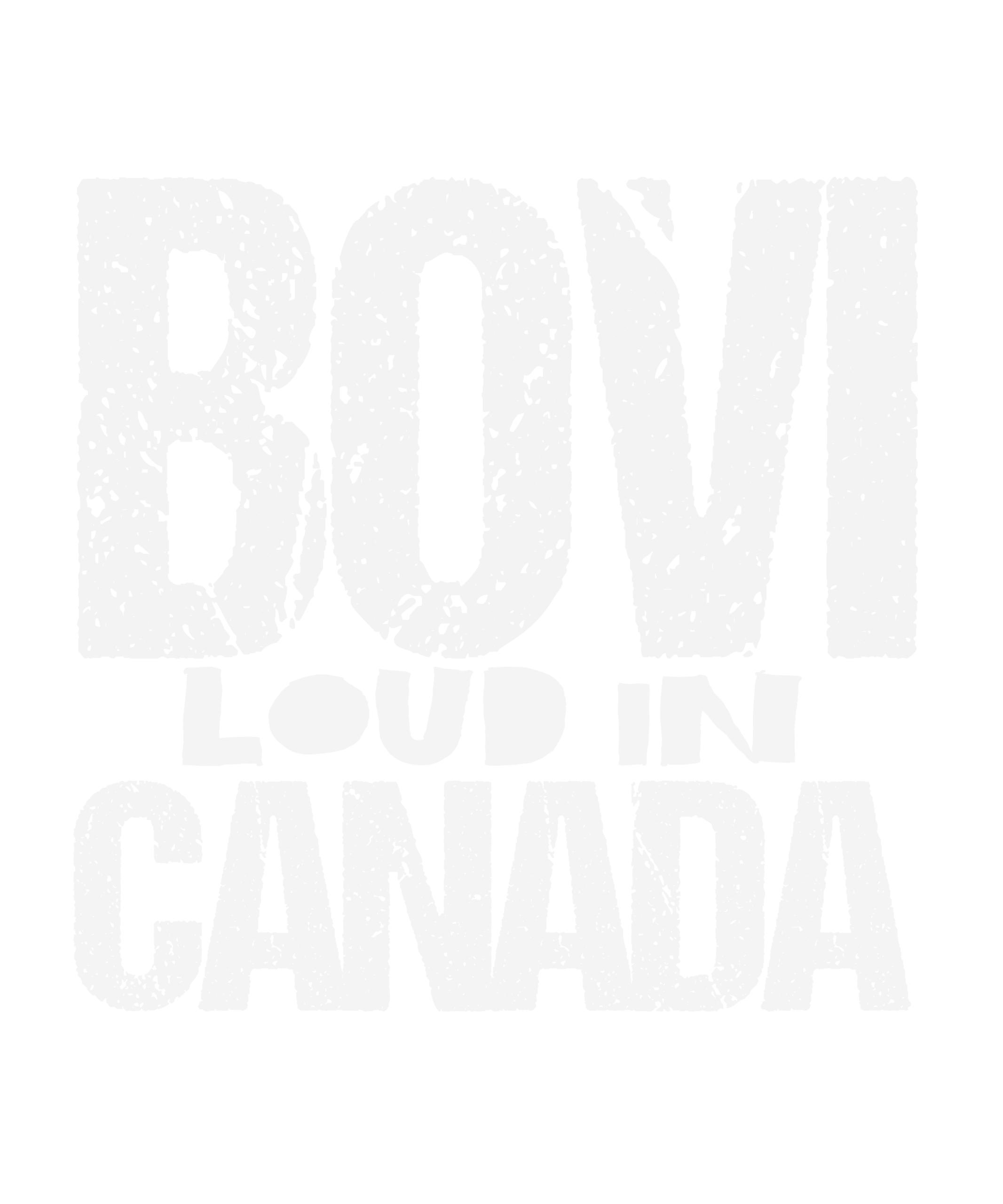 Bovi Live in Canada – Loud In Canada Tour 2026 Official Logo